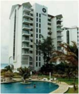 Beachfront Studio Carisa Y Palma Apartment Cancun Luaran gambar