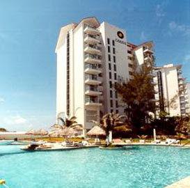 Beachfront Studio Carisa Y Palma Apartment Cancun Luaran gambar